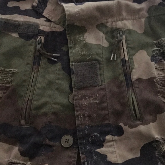 Seyntex Camo jacket throw over M - Picture 8 of 8